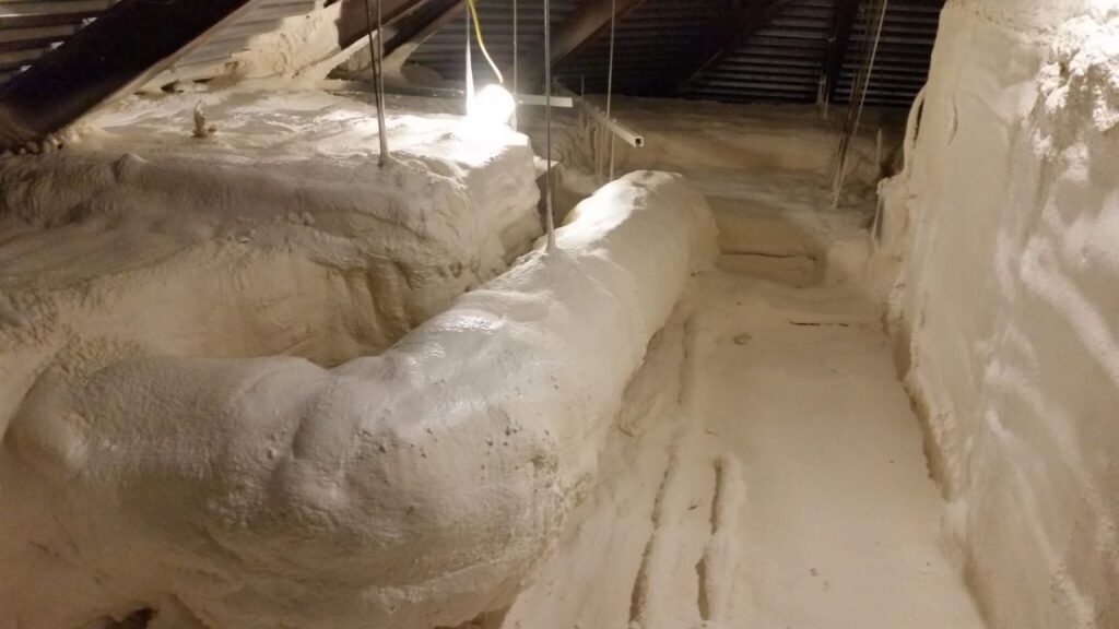 spray foam insulation, attic insulation