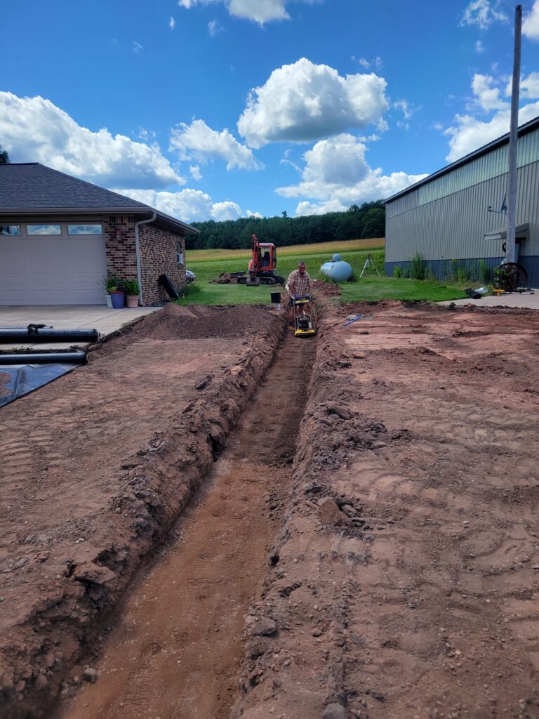 Image of the compaction process