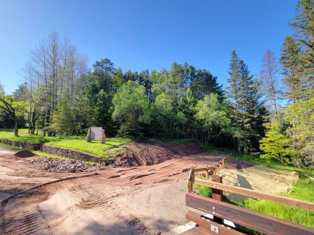 Image of an excavation site